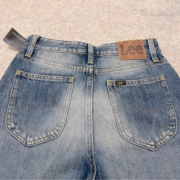 NWT Women’s Size 26 X 27 Lee Vintage Modern High Rise Straight Leg Ankle Jeans - Picture 7 of 14